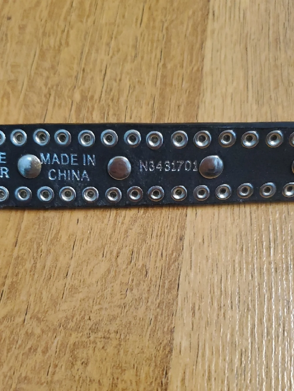 Nacona Women's Western Studded Black M Leather Belt- Silver Buckle & Rhinestones